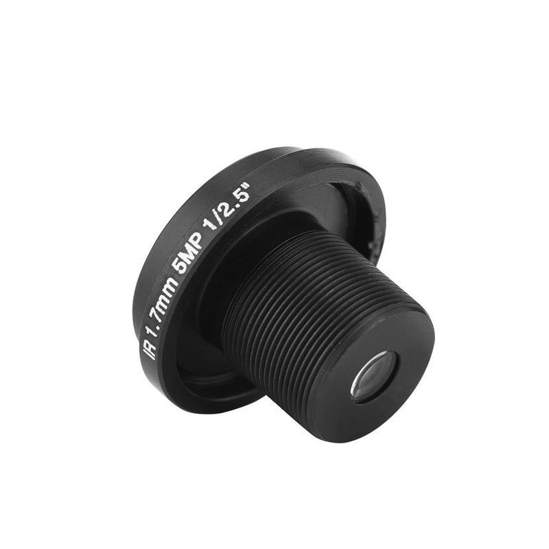 ZERONE Security Camera Lens, 5MP HD Fisheye Security Camera Lens 1.7mm Length 185Â¡Ã£CCTV Lens for Fisheye Security Cam (Black) - Image 3